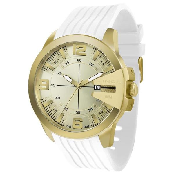 Relógio Lince Masculino Ref: Mrp4404s C2bx Casual Dourado