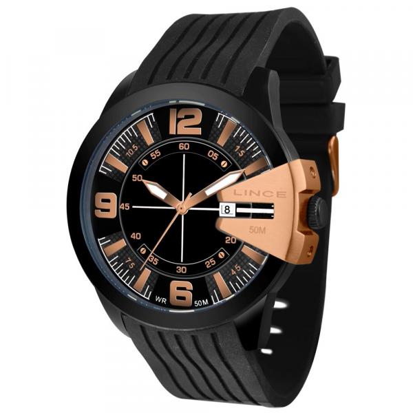 Relógio Lince Masculino Ref: Mrp4457s P2px Esportivo Black