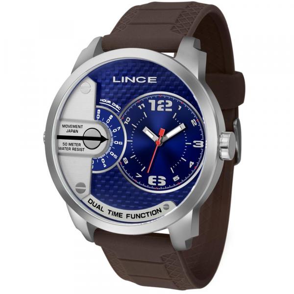 Relógio Lince Masculino Ref: Mrph049s D2mx Big Case Prateado - Lince