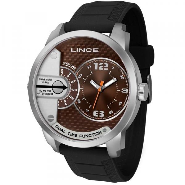 Relógio Lince Masculino Ref: Mrph049s M2px Big Case Prateado