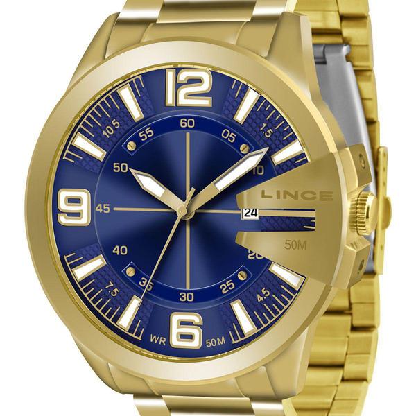 Relógio Lince Masculino Sport Mrg4333l D2kx Dourado