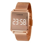 Relógio Lince Mdr4619L Bxrx Rosé Digital