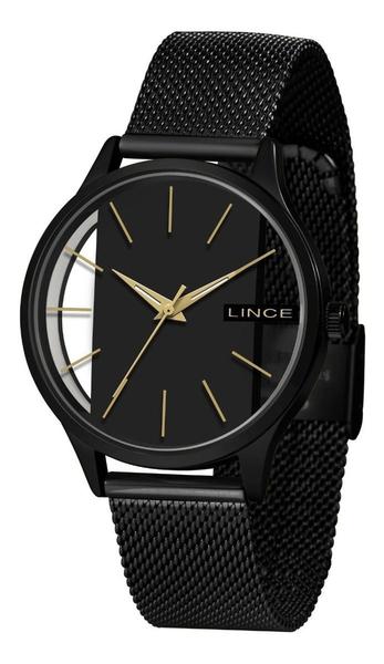 Relógio Lince Preto Feminino Lrn624L