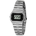 Relógio Lince SDM4608L BXSX Digital feminino prata