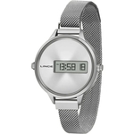 Relógio Lince SDM4636L SXSX Digital Clássico feminino prata