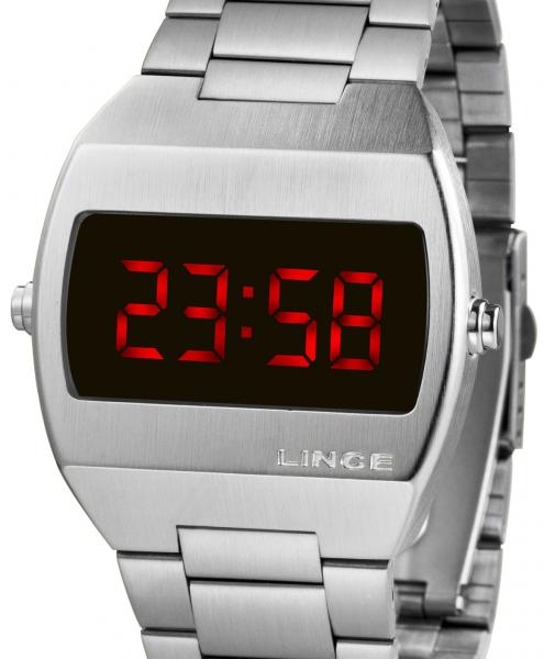 Relógio Lince Unissex Digital Quadrado Mdm4620l Vxsx