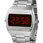 Relógio Lince Unissex Digital Quadrado Mdm4620l Vxsx