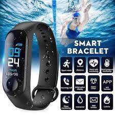 Relogio M3 Pulseira Inteligente Smartband Smartwatch Pressão Art. e Batimentos Cardíacos, Esportes - Mjx