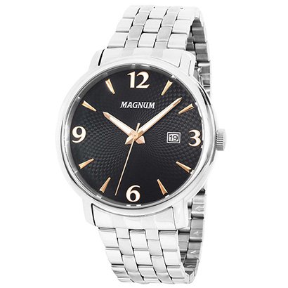 Relógio Magnum Masculino Sports MA34414D Pulseira Borracha