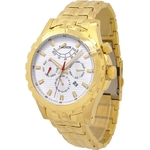 Relógio Magnum Automático Masculino Dourado Ouro MA33988H