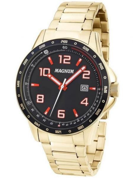 Relógio Magnum Masculino Analógico Dourado MA34825V