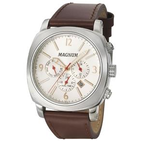 Relógio Magnum Masculino Cronógrafo Ma34512q Marrom