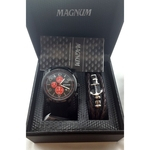 Relógio Magnum Masculino Kit Com Pulseira Ma34334z