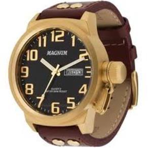 Relógio Magnum Masculino Ma32952p Dourado Oferta