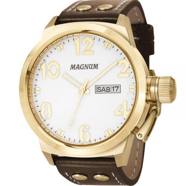 Relógio Magnum Masculino Marrom MA32783B