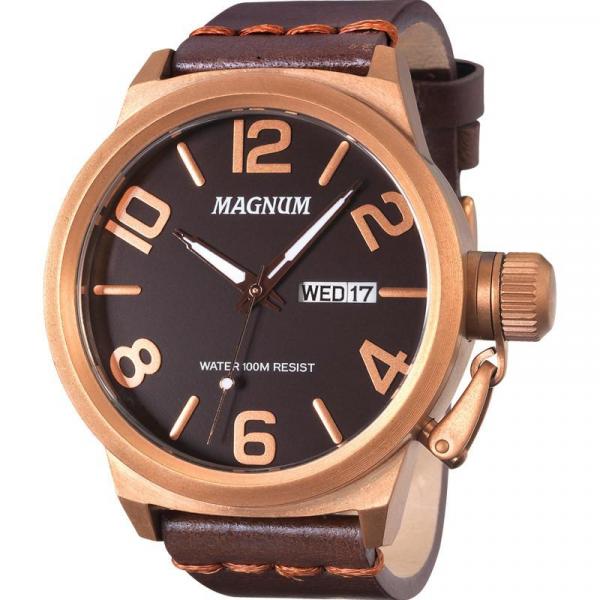 Relógio Magnum Masculino Marrom MA33399M