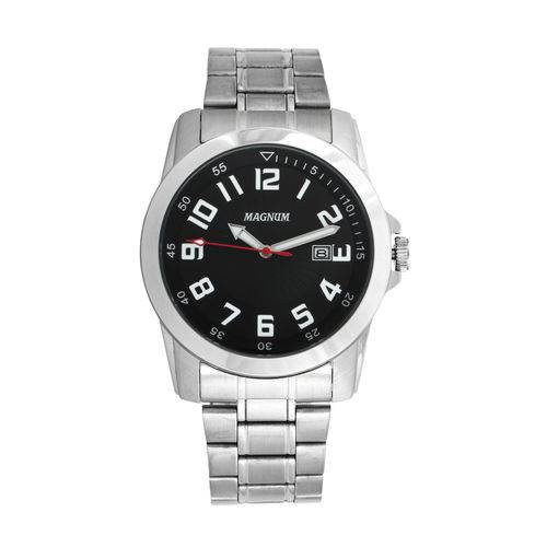 Relógio Magnum Masculino Analógico Couro MA32952J no Shoptime