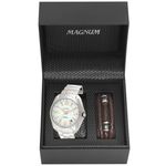 Relógio Magnum Masculino Ref: Ma32041d Prateado + Pulseira