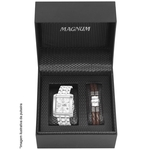 Relógio Magnum Masculino Ref: Ma30356d Cronógrafo + Pulseira