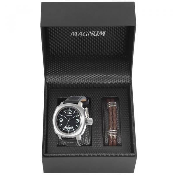 Relógio Magnum Masculino Ref: Ma34138c Big Case + Pulseira