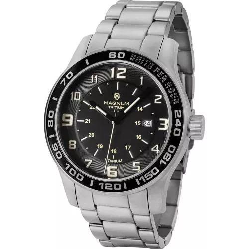 Relógio Magnum Masculino Titanium Mt30080t Tritium