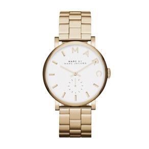 Relógio Marc Jacobs Feminino Dourado Baker - MBM3243/4BN