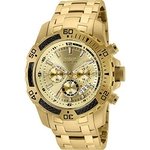 Relógio Masc INVICTA Original Pro Diver Quartz (24860) Prova D'Água 200 Metros Dourado