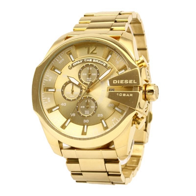 Relógio Masculino 4360 Dourado Aço Inoxidável - Outros