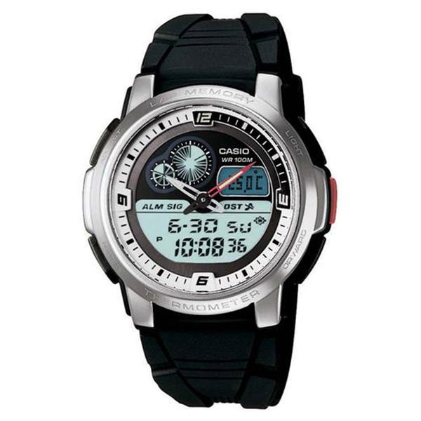 Relógio Masculino Anadigi Casio AQF-102W-7BV - Preto