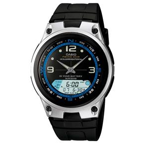 Relógio Masculino Anadigi Casio AW-82-1AVDF - Preto