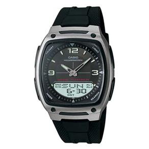 Relógio Masculino Anadigi Casio AW-81-1A1VDF - Preto