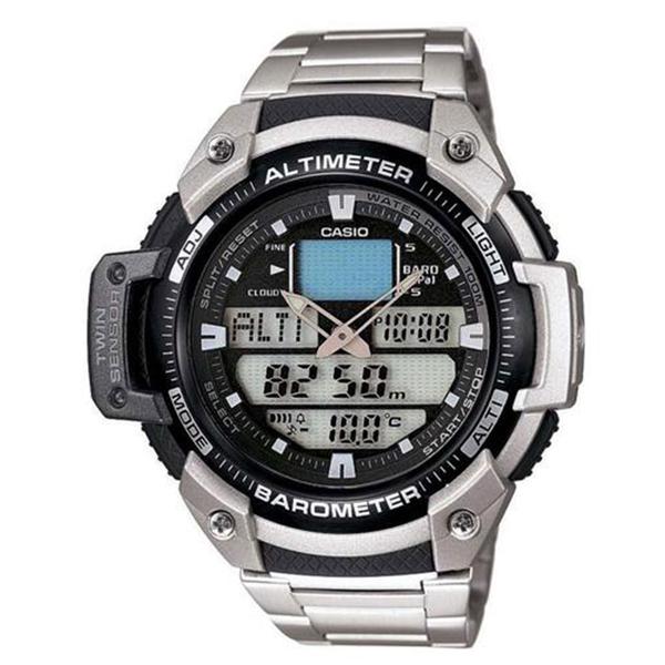 Relógio Masculino Anadigi Casio Out-Gear SGW-400HD-1BVDR - Prata - Casio*