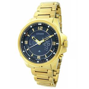 Relógio Masculino Anadigi Citizen TZ10155U – Dourado