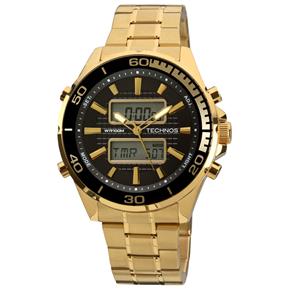 Relógio Masculino Anadigi Technos Performance CQ363AC4P - Dourado