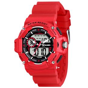 Relógio Masculino Anadigi X-Games XMPPA151 BXVX - Vermelho