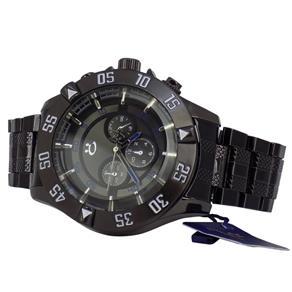 Relógio Masculino Analógico Aço Inox Prata Fosco Pulseira Metal
