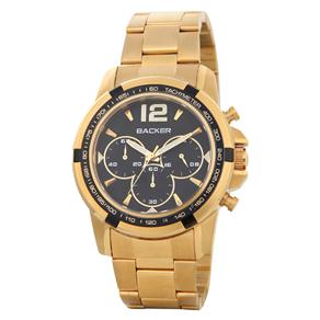 Relógio Masculino Analógico Backer Cronograph 3098575M - Dourado