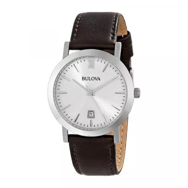 Relógio Masculino Analógico Bulova,Caixa de 3,8 Cm,Pulseira de Couro - WB22202Q