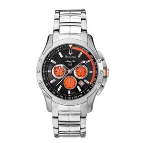 Relógio Masculino Analógico Bulova WB30855J – Prata / Preto