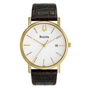 Relógio Masculino Analógico Bulova WB21687B – Marrom / Branco