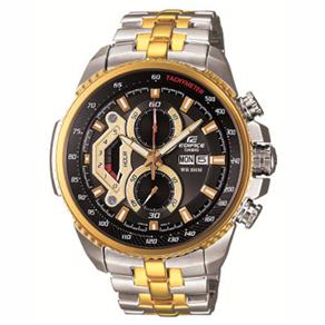 Relógio Masculino Analógico Casio EF-558SG-1AVUDF - Prata e Dourado