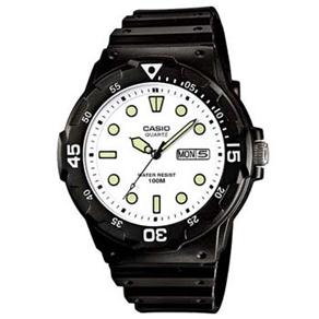 Relógio Masculino Analógico Casio MRW-200H-7EV – Preto/Branco