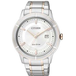 Relógio Masculino Analógico Citizen TZ20313B - Prata com Dourado