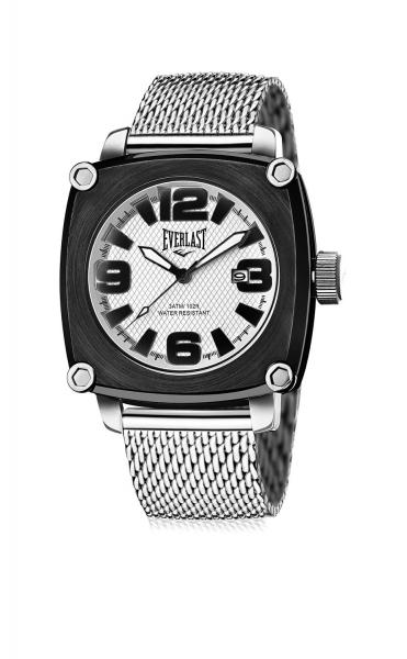 Relógio Masculino Analógico Everlast Pulseira Aço