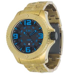 Relógio Masculino Analógico EWC Colossal Gold EMT12325-Z-GLD - Dourado