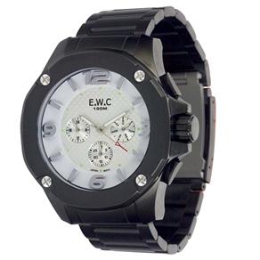 Relógio Masculino Analógico EWC Colossal Octagon EMT14027-B - Preto