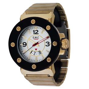 Relógio Masculino Analógico EWC Elegance Gold EMT14176/5 - Dourado