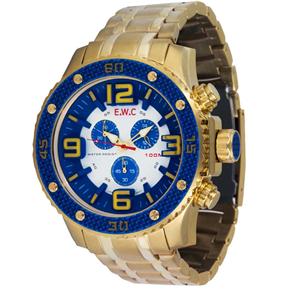 Relógio Masculino Analógico EWC Extreme EMT14001/Z - Dourado