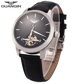 Relógio Masculino Analógico Guanqin Gj16029 com Pulseira de Couro