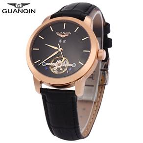 Relógio Masculino Analógico Guanqin Gj16029 com Pulseira de Couro